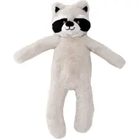 Happy horse Wasbeer Raf Flatstyle Knuffel 23 cm - Grijs - Baby knuffel