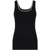NUKUS Top Juba Zwart dames