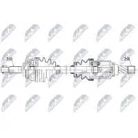 NTY NPW-RE-069 Aandrijfas