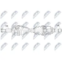 NTY NPW-RE-109 Aandrijfas