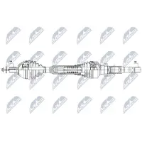 NTY NPW-VV-058 Aandrijfas
