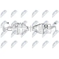 NTY NPW-ME-060 Aandrijfas