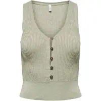 ONLY Gebreide top 'ONLLina' greige