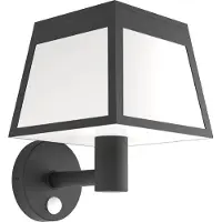 Eglo Altilia Solar Wandlamp Buiten - zonne-energie - LED - 20 cm - Zwart/Wit