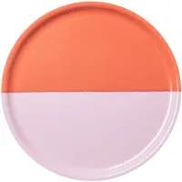 Arabia Vuokko dienblad Ø35 cm 2-kleurig roze-rood