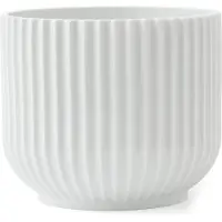 Lyngby Porcelæn Lyngby Flower Pot Medium - Bloempotten Porselein White - 201394