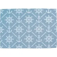 Jil Sander placemat Clipper 35x50 Fb. 10 - Blauw