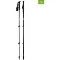 Kohla - Track Wanderstock - Trekkingstokken 105 - 140 cm, zwart/blauw