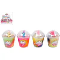 Pocket Money Putty Unicorn Junior 10 Cm Wit 2-delig
