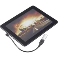 Renkforce USB-kabel USB 2.0 USB-micro-B stekker, USB-A bus 10.00 cm Zwart Met OTG-functie, Vergulde steekcontacten