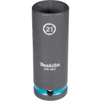 Makita E-16508 Impact Black Krachtdop 1/2 lang | 21 mm