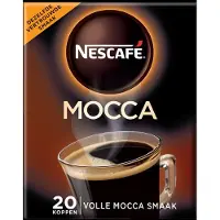 Nescafe Mocca oploskoffie - 6 doosjes x 20 zakjes