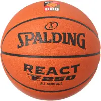 Spalding Tf-250 React Logo Fiba (Size 6) Basketbal Dames - Oranje | Maat: 6