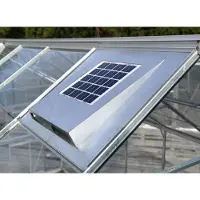 Vitavia Solarfan Ventilator Op Zonne-energie Verzinkt Plaatstaal 55,9x87cm
