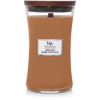 Woodwick Hourglass Large Geurkaars - Santal Myrrh - 130 branduren