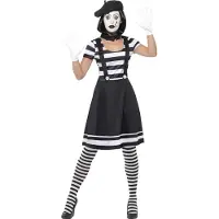 Smiffy'S Compleet mime speler jurkje Maxime