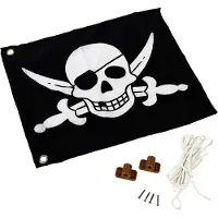 Axi Piraten vlag met hijssysteem