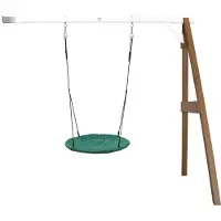 Axi Summer Nest Aanbouwschommel Bruin/wit