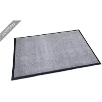 Benson Schoonloop deurmat - absorberend en slipvast - 90 x 150 cm - lichtgrijs