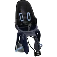 Qibbel Air Fietsstoeltje Achter Framebevestiging - Fietszitje - Denim Blue