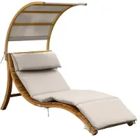 Axi Salina ligstoel met afneembaar zonnescherm Beige