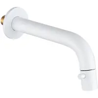 FortiFura Calvi Fonteinkraan - inbouw - uitloop 19.5cm - inkortbaar - mat wit SW1108833