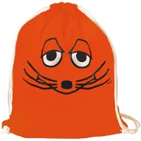 Logoshirt Gymtas 'Maus - Gesicht' oranje / zwart / wit