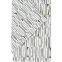 Desoto Slim Fit Jersey overhemd benzine, Motief