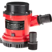 Johnson Pump L1600 98l/min Submersible Pump 24v Rood 108 x 149 mm