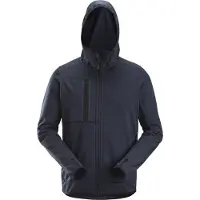 Snickers Workwear 8058 Fleece Hoodie Met Rits Regular Fit Allroundwork | Maat: XXL