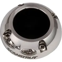 Scanstrut Stainless Steel Deck Seal Connector Zilver Connectors 16 mm / Cables 2-8 mm