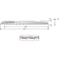 Rotec Reciprozagen RC140 / 1542K (VPE 5 stuks) - 5250140