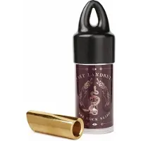 The Rock Slide TRS-JLF gepolijste messing Joey Landreth signature slide (binnen 17 - lengte 54,0mm)
