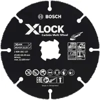 Bosch X-Lock Hardmetalen Snijschijf Ø 125 mm