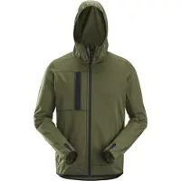 Snickers Workwear 8058 Fleece Hoodie Met Rits Regular Fit Allroundwork | Maat: S