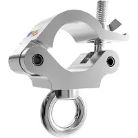 Global Truss Half Coupler, SWL 200 Kg TÜV 50mm, met Ringoog M10 - Koppeling