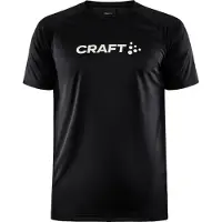 Craft - Core Unify Logo Tee - Sportshirt S, zwart