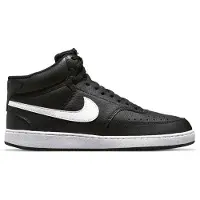 Nike Court Vision Mid Next Nature Sneakers Zwart Wit