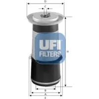 Ufi Luchtfilter 27.A60.00