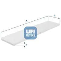 Ufi 53.450.00 Interieurfilter
