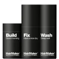 Hairmaker Build ups KIT - Dark Brown