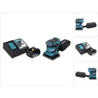 Makita DBO 480 RG1 accu-excentrische schuurmachine 18 V 112 x 102 mm + 1x accu 6,0 Ah + oplader