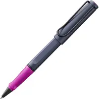 Lamy safari - rollerball pen - limited edition pink cliff - medium - blauwgrijs/roze