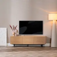 Livin24 Tv-meubel Thomas blank eiken 150 cm