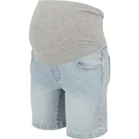 Mamalicious Jeans 'MLOslo' blauw denim / grijs gemêleerd