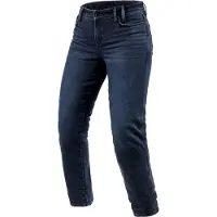 REV'IT! REV’IT! Violet Dames BF Donkerblauw Zwart Used Motorjeans Maat W27/L30