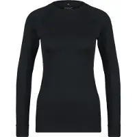 Stoic - Women's Merino240 BengtSt. L/S - Merino-ondergoed XXL, zwart