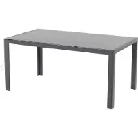 Hartman Tuintafel Palermo Xerix Frame Xerix Glass Top 160 x 90 x 70 cm