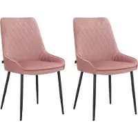 Notio Living Maya-Eetkamerstoel - 2 Pack - Rose