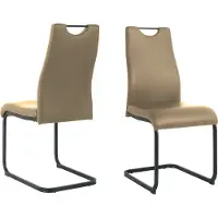 Möbilia stoel set van 2 42x98 cm